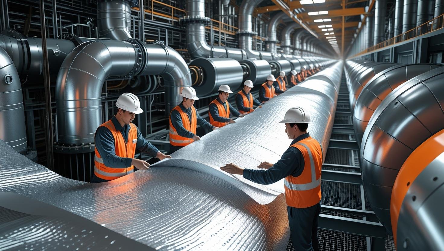 Hot & Cold Insulation – Power Plant, Kota